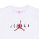 maglietta ragazzo jumpman sustainable graphic tee WHITE