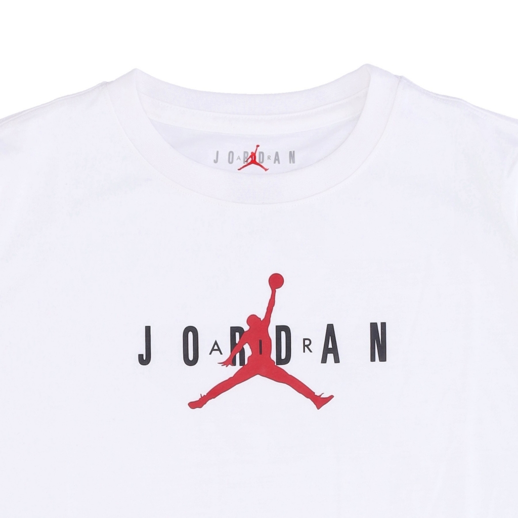 maglietta ragazzo jumpman sustainable graphic tee WHITE