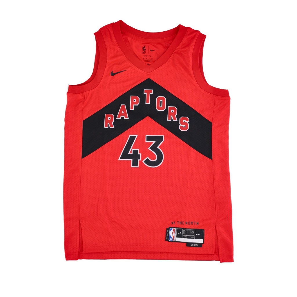 canotta basket uomo nba dri fit swingman jersey no 43 pascal siakam torrap UNIVERSITY RED