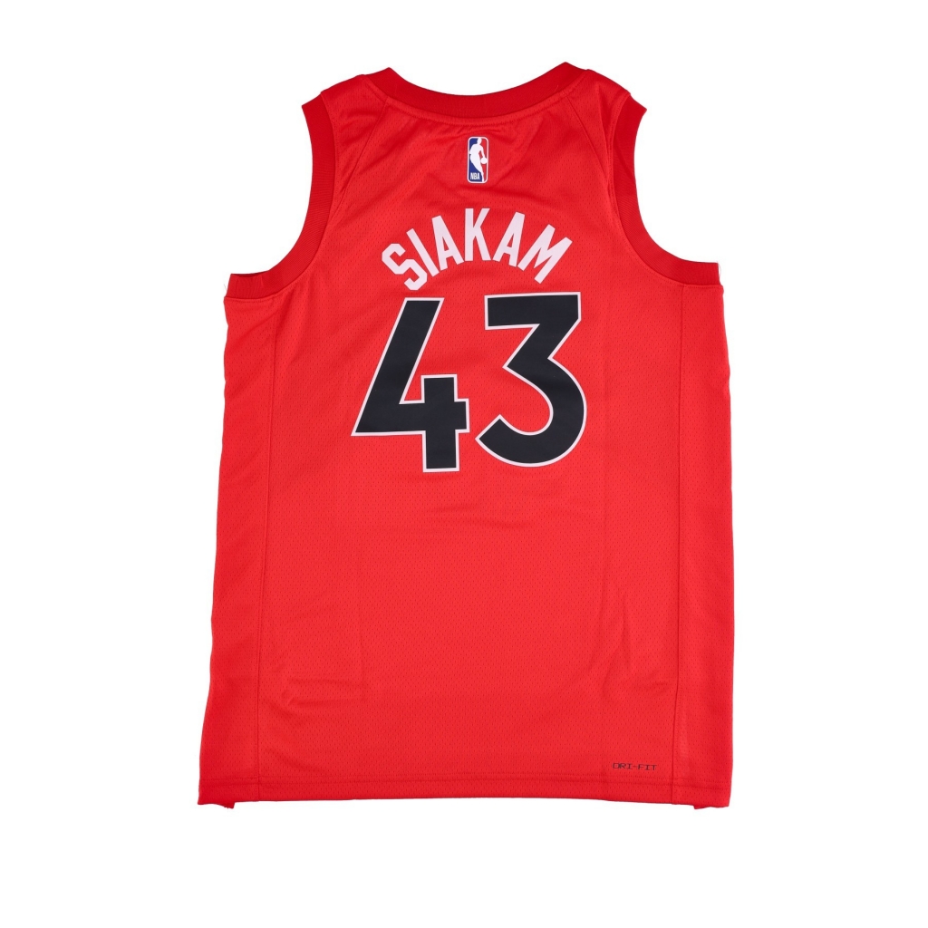 canotta basket uomo nba dri fit swingman jersey no 43 pascal siakam torrap UNIVERSITY RED