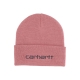 cappello uomo script beanie MISTY BLUSH/VULCAN