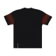 maglietta uomo negative flames tee BLACK/RED