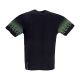 maglietta uomo negative flames tee BLACK/GREEN