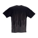 maglietta uomo corrosive flames tee BLACK