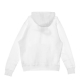 felpa cappuccio uomo club hoodie pullover basketball gx WHITE/WHITE/BLACK