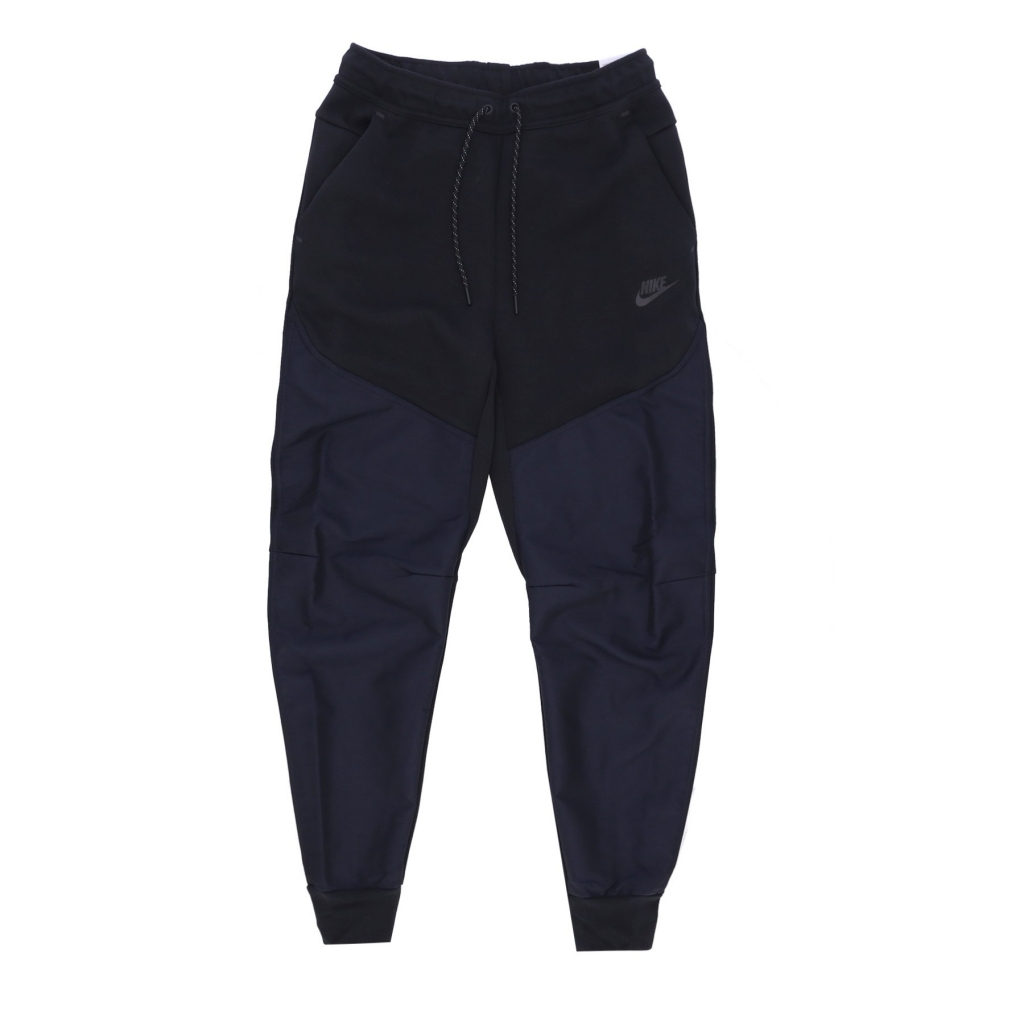 pantalone tuta leggero uomo tech fleece overlay jogger BLACK/BLACK/BLACK