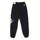 pantalone tuta leggero donna sportswear sb dance fleece oversized pants BLACK