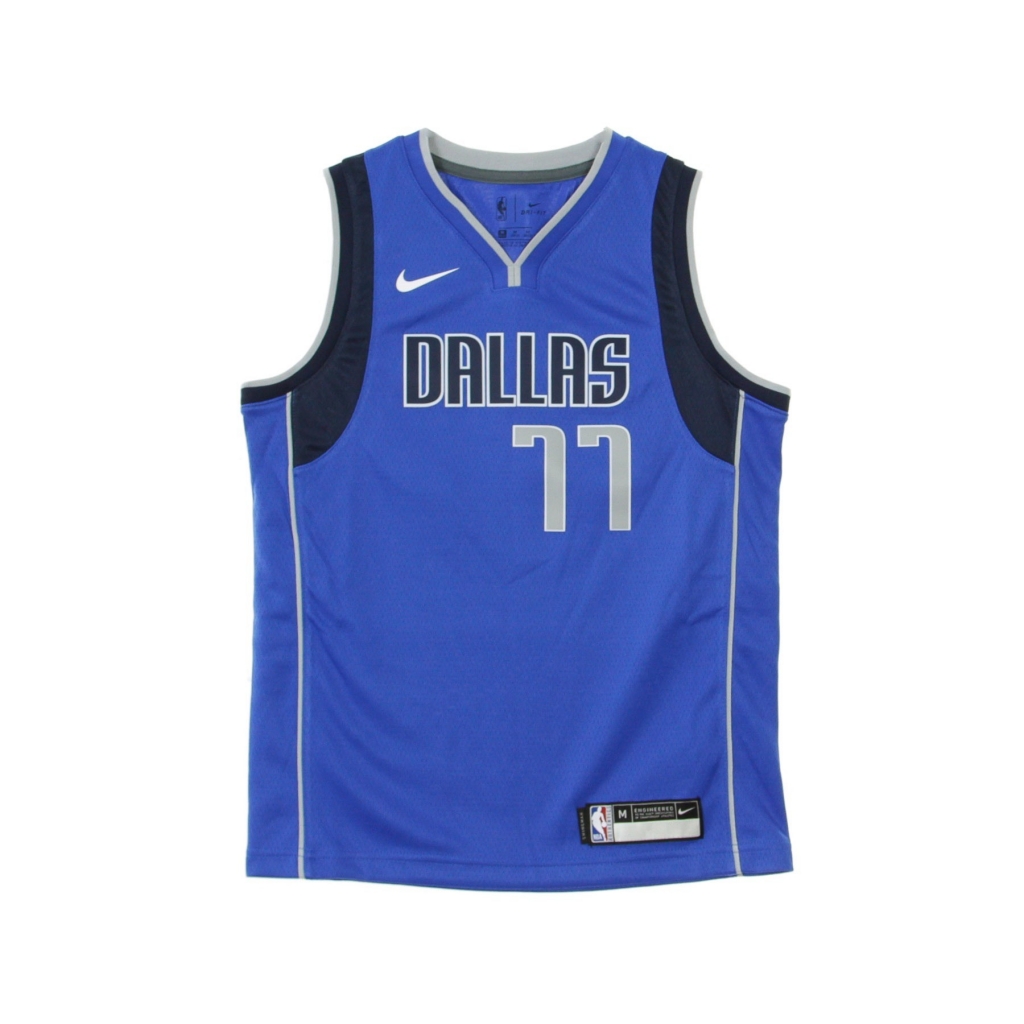 canotta basket ragazzo nba swingman jersey icon edition no 77 luka doncic dalmav ORIGINAL TEAM COLORS