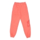 pantalone tuta leggero donna sportswear sb dance fleece oversized pants MAGIC EMBER