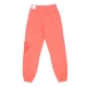 pantalone tuta leggero donna sportswear sb dance fleece oversized pants MAGIC EMBER