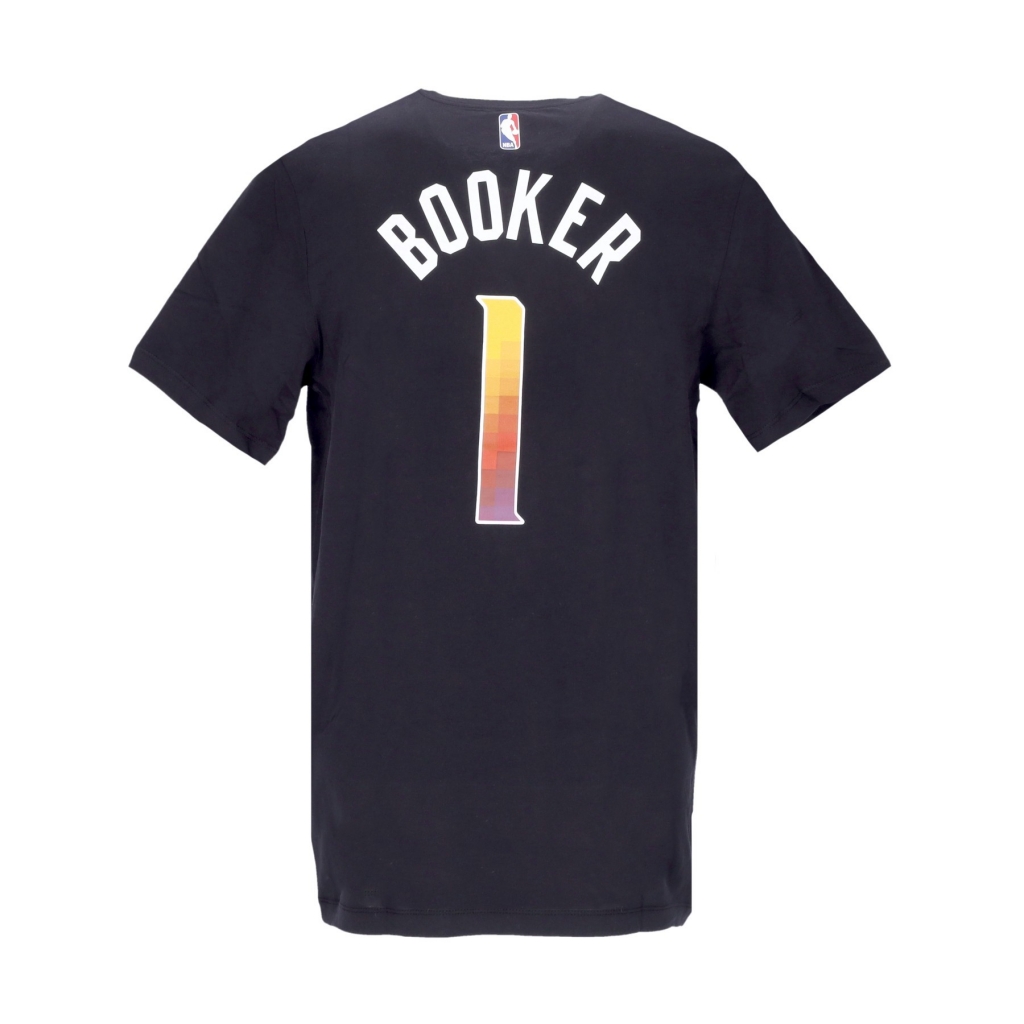 maglietta uomo nba essential statement no 1 tee devin brooker phosun BLACK