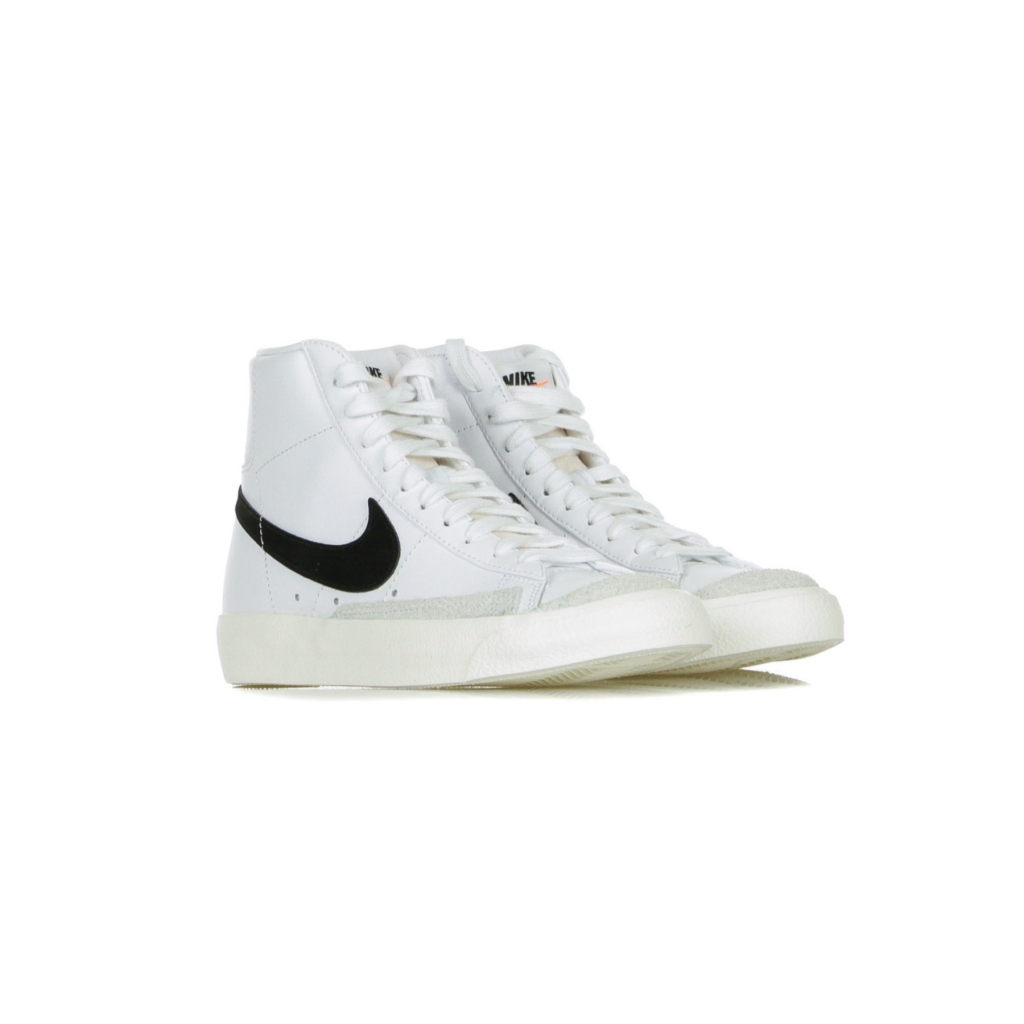 scarpa alta donna w blazer mid 77 WHITE/BLACK/SAIL