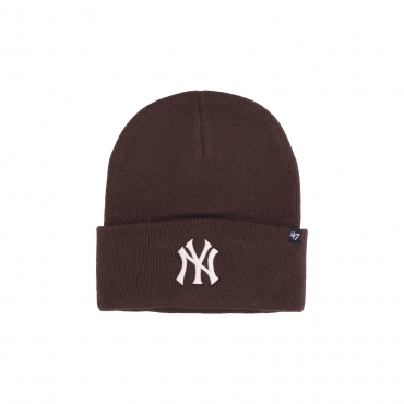 cappello uomo mlb haymaker cuff knit neyyan BROWN