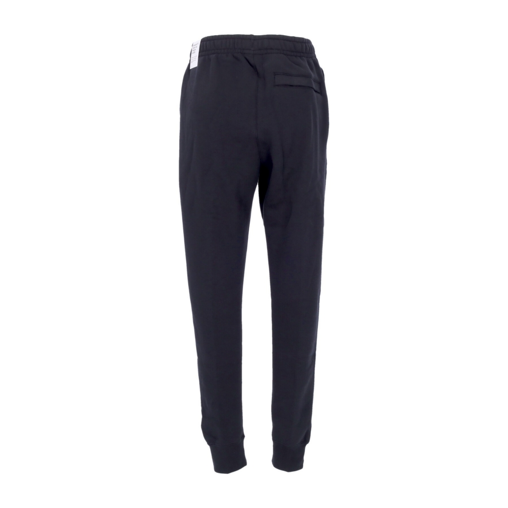 pantalone tuta felpato uomo club jogger bb BLACK/BLACK/WHITE