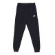 pantalone tuta felpato uomo club jogger bb BLACK/BLACK/WHITE