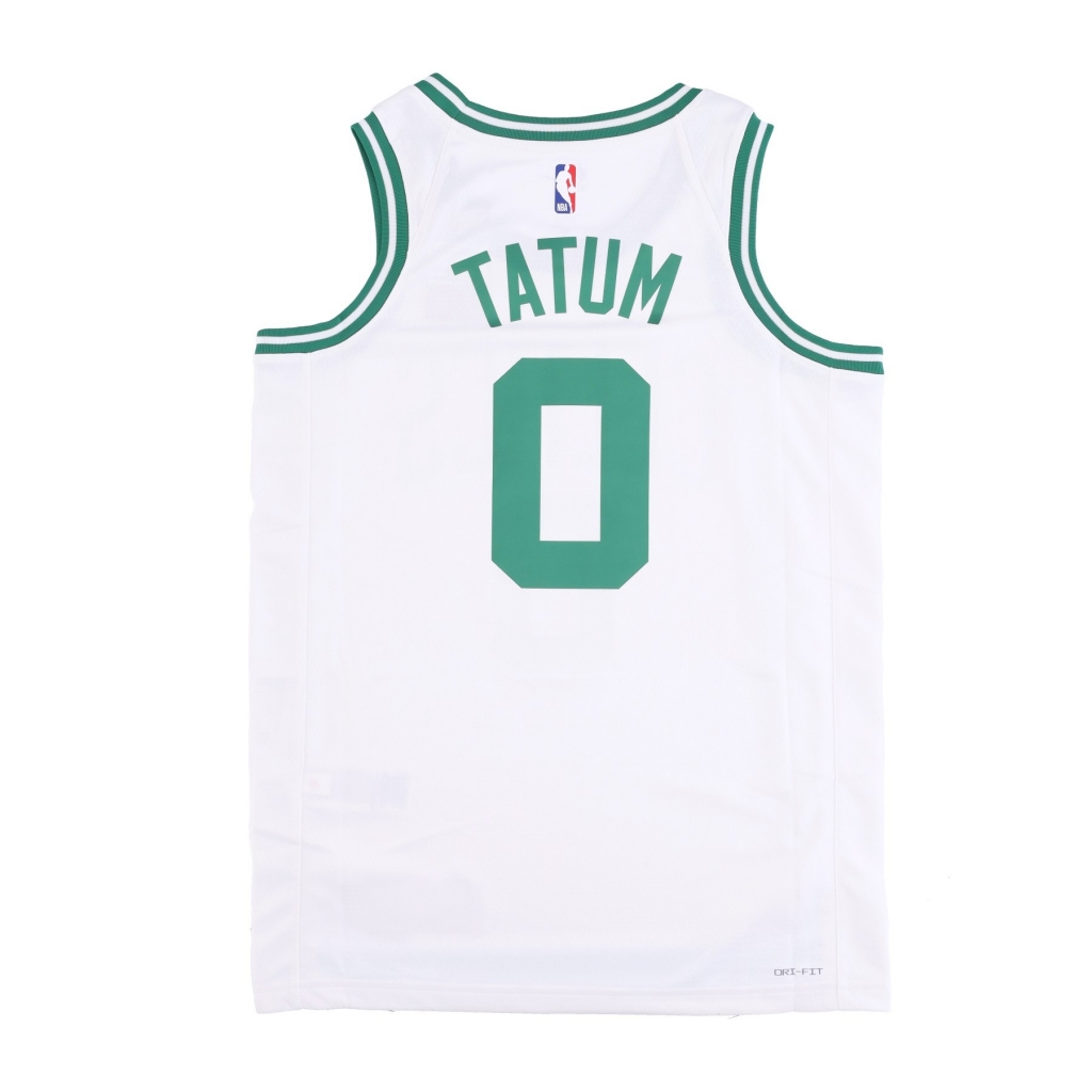 canotta basket uomo nba dri-fit swingman jersey association edition 2022/23 no 0 jayson tatum boscel WHITE