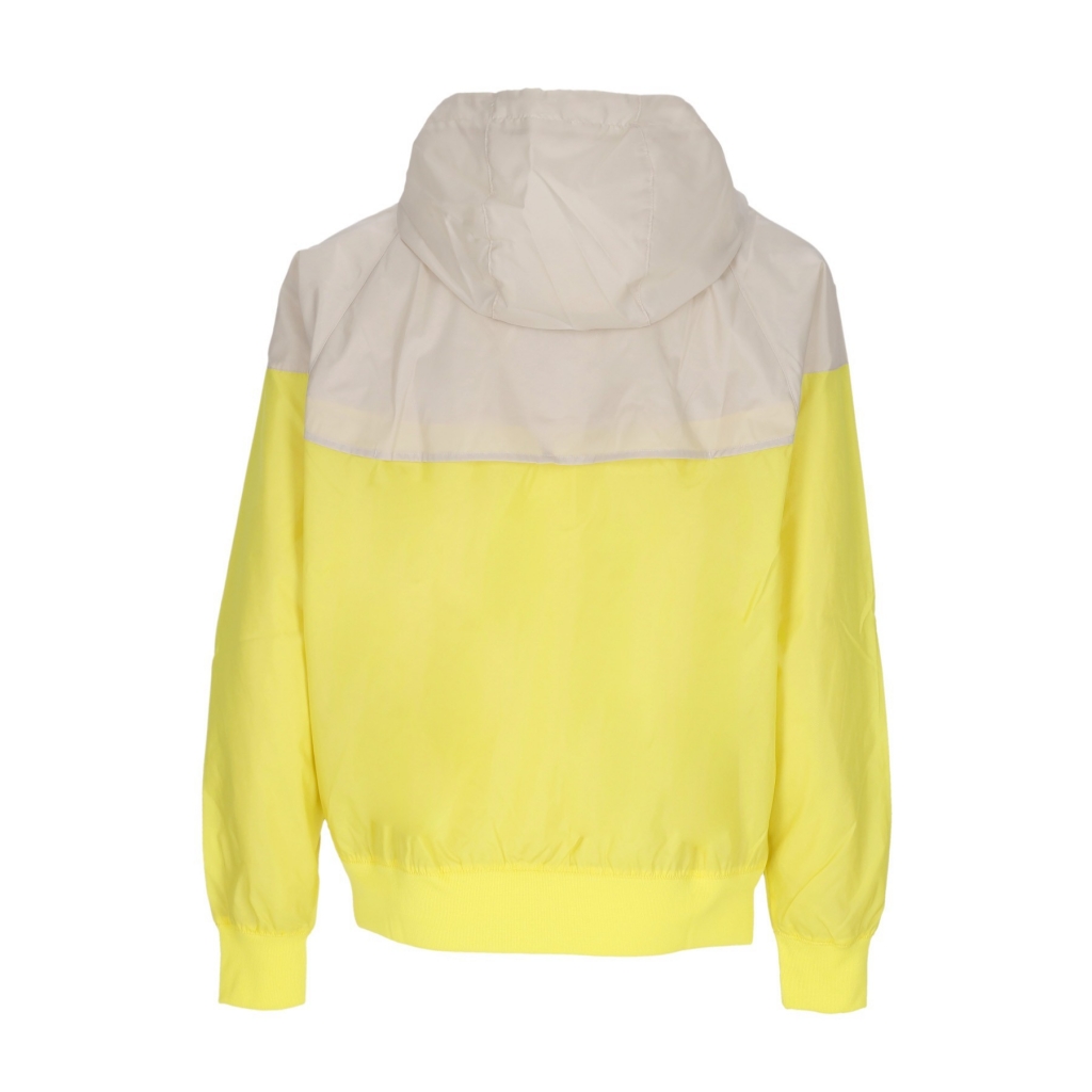 giacca a vento uomo sportswear woven lined windrunner hooded jacket YELLOW STRIKE/RATTAN/YELLOW STRIKE