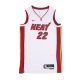 canotta basket uomo nba dri-fit swingman jersey association 2022/23 no 22 jimmy butler miahea WHITE