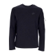 felpa leggera girocollo uomo sportswear tech fleece BLACK/BLACK