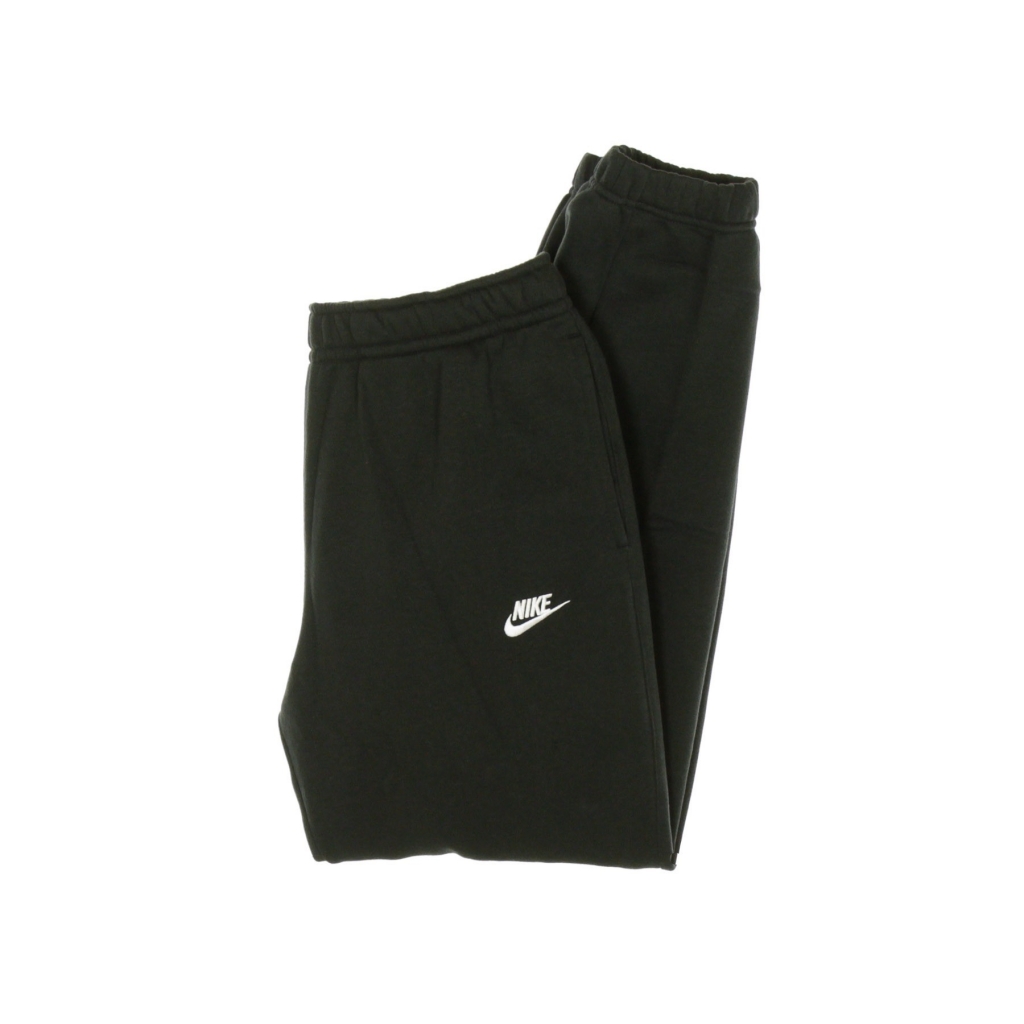 pantalone tuta felpato uomo sportswear club fleece BLACK/BLACK/WHITE