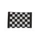 portafoglio uomo slipped BLACK/WHITE CHECKERBOARD