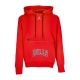 felpa cappuccio uomo nba courtside statement edition fleece hoodie chibul UNIVERSITY RED