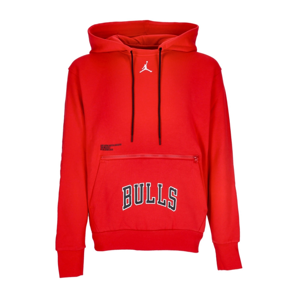 felpa cappuccio uomo nba courtside statement edition fleece hoodie chibul UNIVERSITY RED