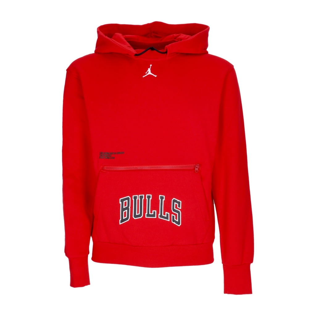 felpa cappuccio uomo nba courtside statement edition fleece hoodie chibul UNIVERSITY RED