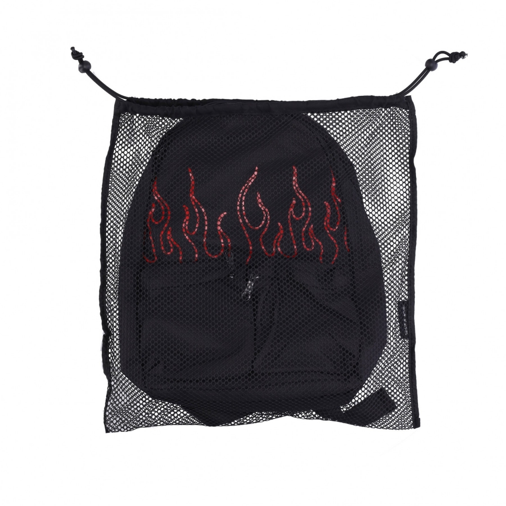 zaino uomo flames backpack BLACK/RED