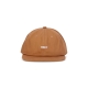 cappellino visiera piatta uomo bold twill 6 panel strapback BROWN SUGAR