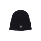 cappello uomo logo label beanie BLACK/YELLOW