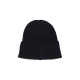 cappello uomo logo label beanie BLACK/YELLOW