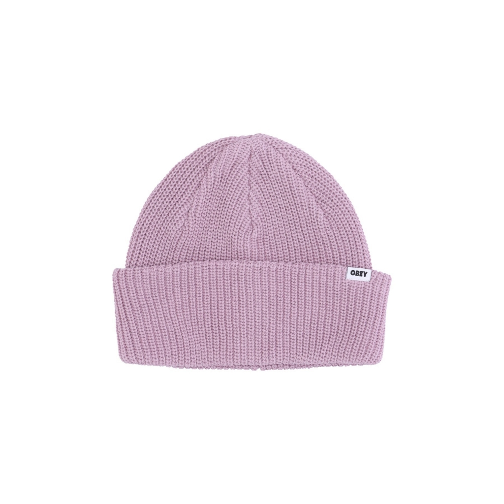 cappello uomo bold organic beanie LILAC CHALK