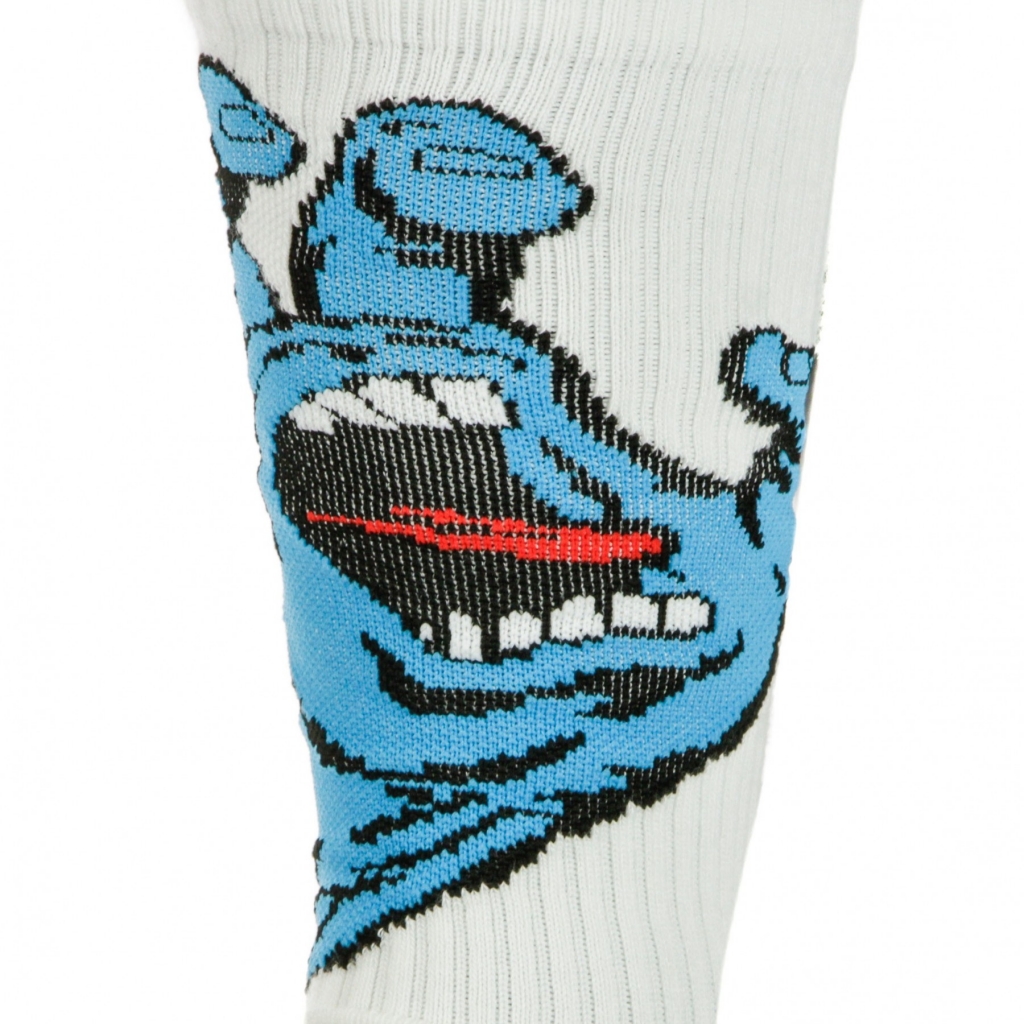 calza media uomo screaming hand sock WHITE