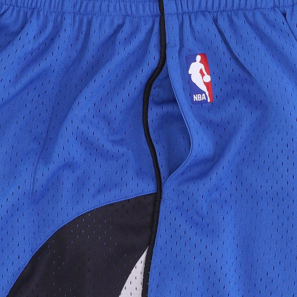 pantaloncino tipo basket uomo nba road 2015 shorts hardwood classics mintim BLUE