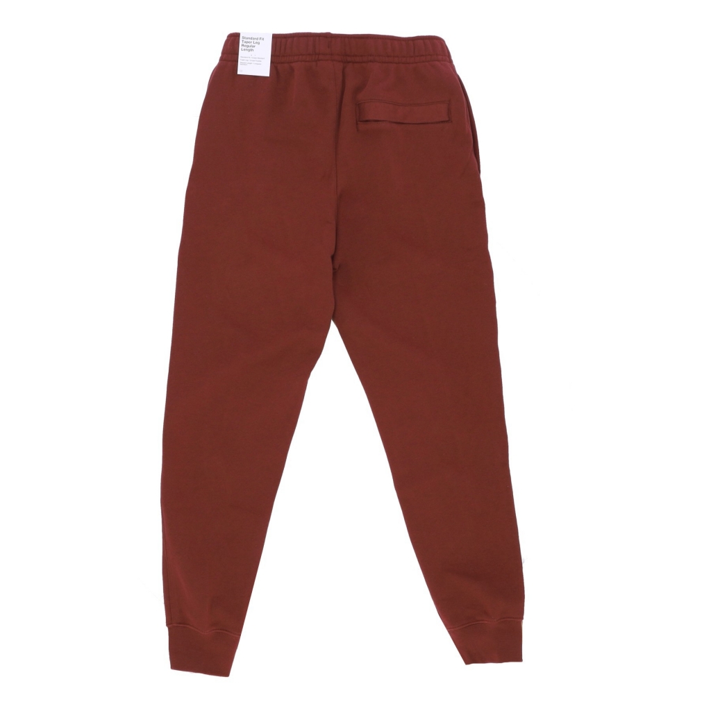 pantalone tuta felpato uomo club jogger bb OXEN BROWN/OXEN BROWN/WHITE