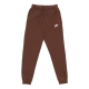 pantalone tuta felpato uomo club jogger bb CACAO WOW/CACAO WOW/WHITE