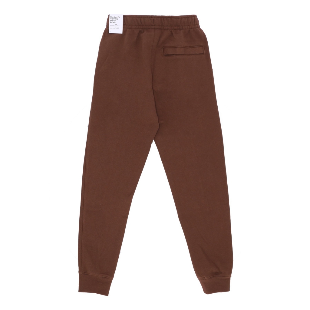 pantalone tuta felpato uomo club jogger bb CACAO WOW/CACAO WOW/WHITE