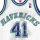 canotta basket uomo nba swingman jersey hardwood classics no41 dirk nowitzki 1998-99 dalmav home ORIGINAL TEAM COLORS