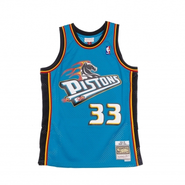 canotta basket uomo nba swingman jersey hardwood classics no33 grant hill 1998-99 detpit road ORIGINAL TEAM COLORS