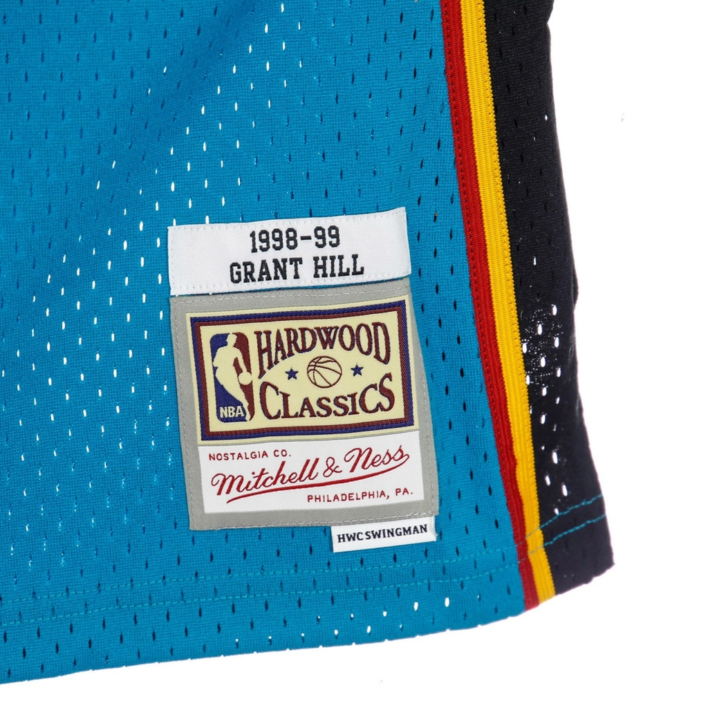 canotta basket uomo nba swingman jersey hardwood classics no33 grant hill 1998-99 detpit road ORIGINAL TEAM COLORS