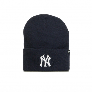 cappello uomo mlb haymaker cuff beanie neyyan LIGHT NAVY/WHITE