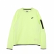 felpa leggera girocollo uomo sportswear tech fleece LT LIQUID LIME/BLACK