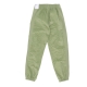 pantalone tuta leggero donna sportswear air high-waisted corduroy fleece pants ALLIGATOR/MEDIUM OLIVE