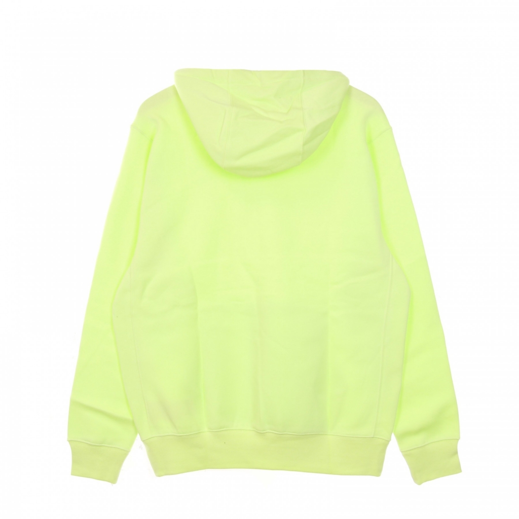 felpa cappuccio uomo club hoodie pullover basketball LT LIQUID LIME/LT LIQUID LIME/WHITE