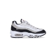 scarpa bassa donna w air max 95 WHITE/BLACK/LT IRON ORE/UNIVERSITY RED