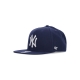 cappellino visiera piatta uomo mlb captain neyyan LIGHT NAVY/WHITE