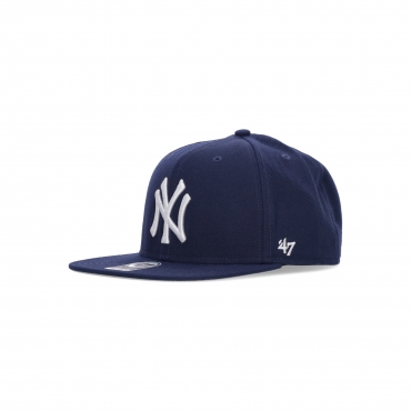 cappellino visiera piatta uomo mlb captain neyyan LIGHT NAVY/WHITE