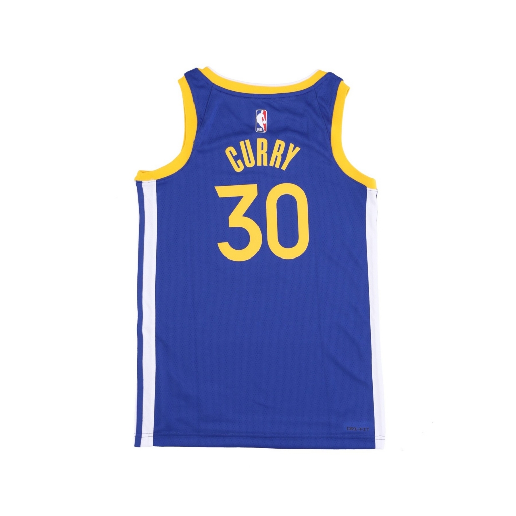 canotta basket uomo nba icon edition 22 dri-fit swingman no 30 stephen curry golwar RUSH BLUE