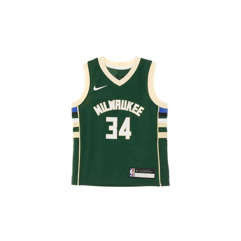 canotta basket bambino nba replica jersey icon edition no 34 giannis antetoukoumpo milbuc road ORIGINAL TEAM COLORS